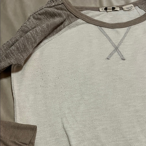 Women's brown and Cream Miss Me Top - Picture 7 of 7